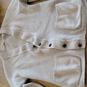 VINTAGE ST. MICHAEL WOOL BUTTON DOWN  SWEATER .